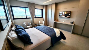 Flat de Luxo com Quarto Privativo 22º Andar no Vertigo